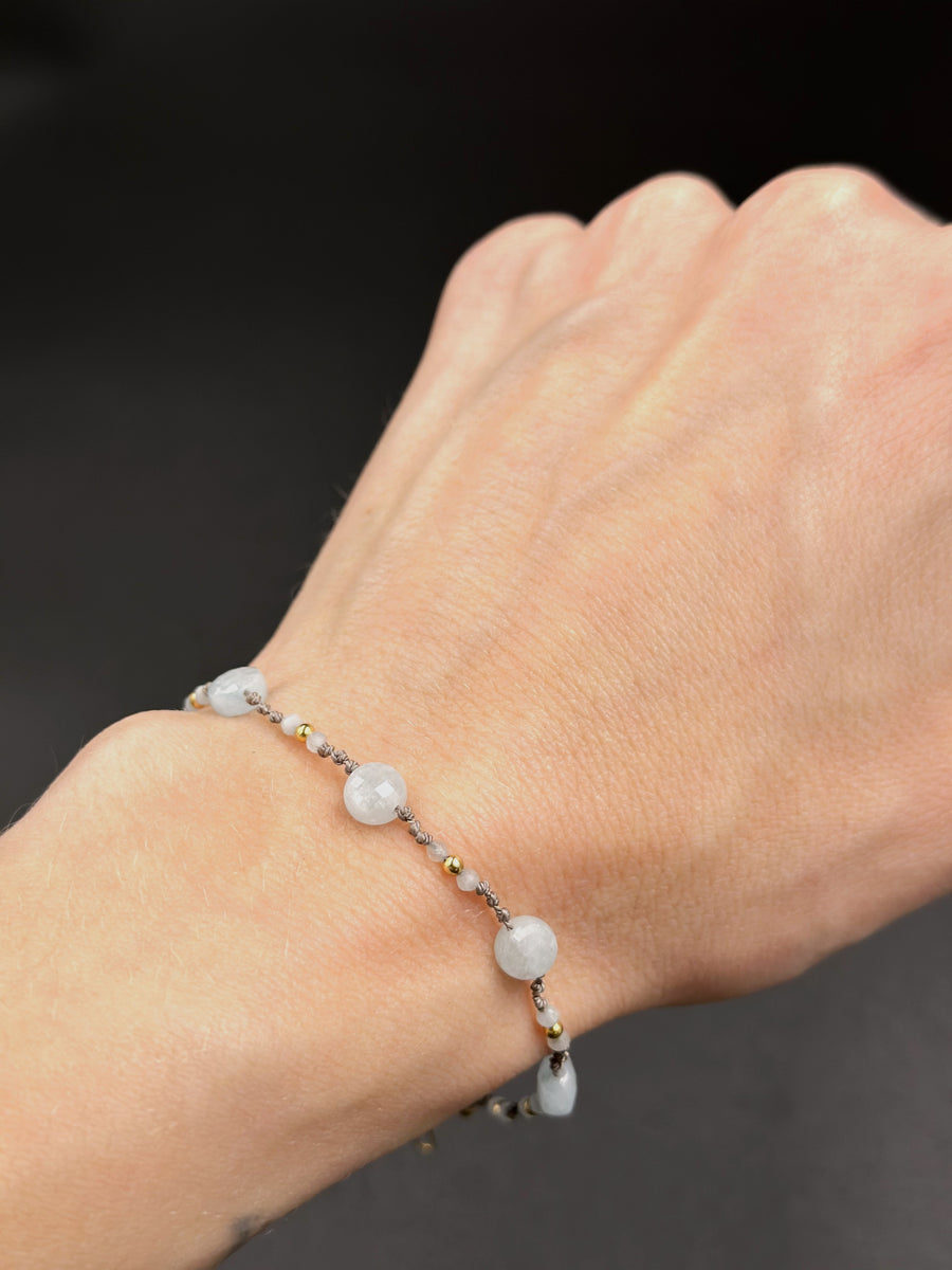 Bracelet Tender blue en aigue-marine