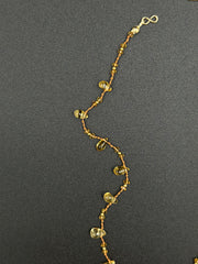 Collier Hello joy en citrine