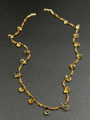 Collier Hello joy en citrine