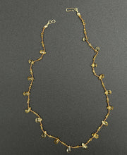 Collier Hello joy en citrine