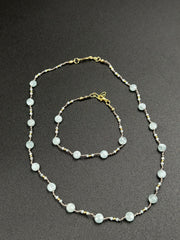 Bracelet Tender blue en aigue-marine