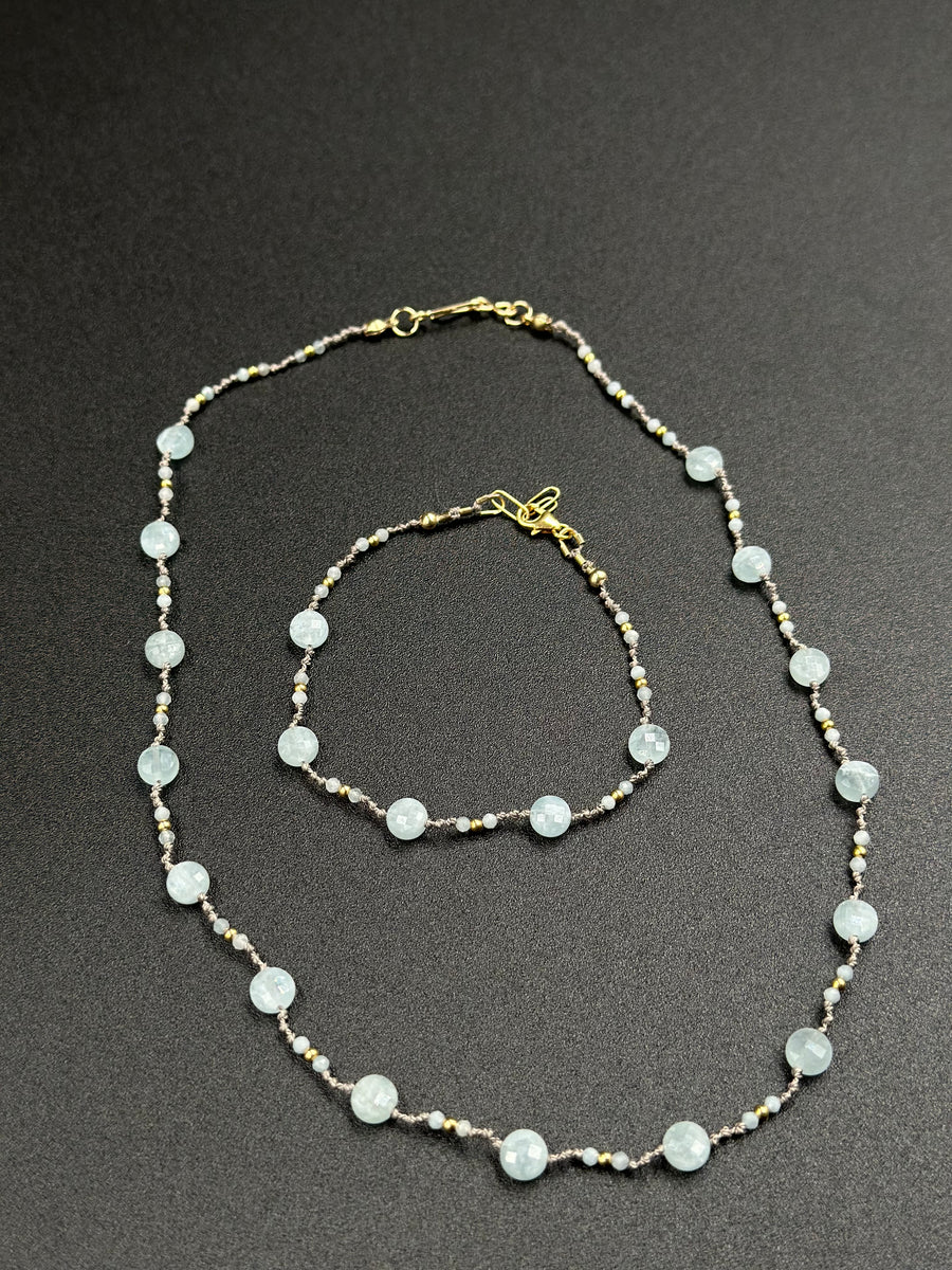 Bracelet Tender blue en aigue-marine