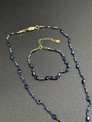 Bracelet Wise blue en saphir bleu