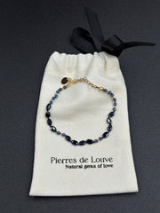 Bracelet Wise blue en saphir bleu