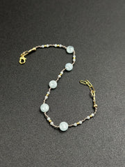Bracelet Tender blue en aigue-marine