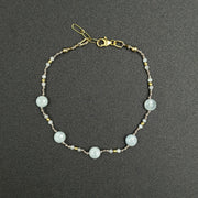 Bracelet Tender blue en aigue-marine