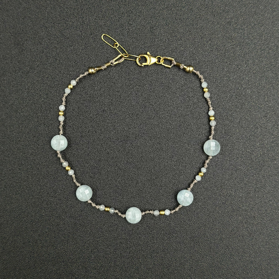 Bracelet Tender blue en aigue-marine