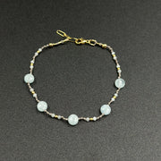 Bracelet Tender blue en aigue-marine